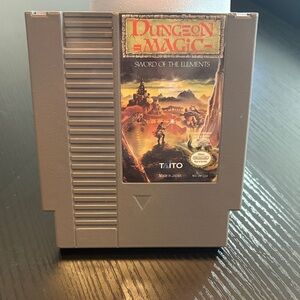 Tai Dungeon Magic: Sword of the Elements - NES Game